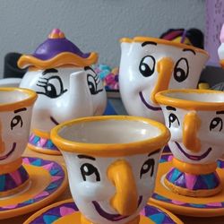 Beauty And The Beast Tea Set