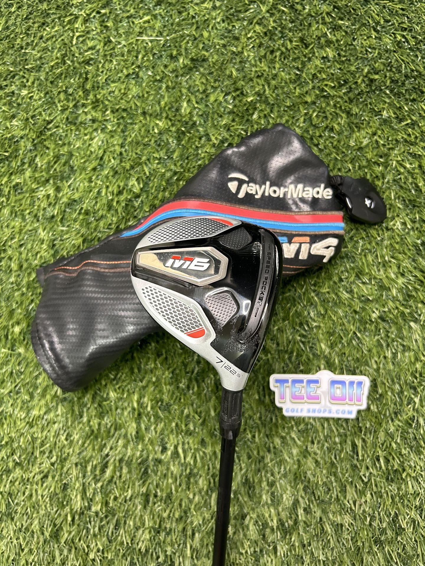 TaylorMade M6 7W 22.5 Loft Project X Regular Flex Original Grip RH