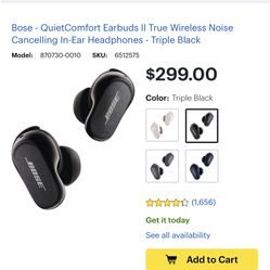Like New Bose Earbuds 