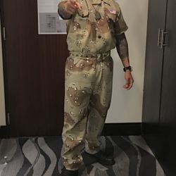 mens army haloween costume