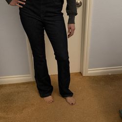 Spanx Dark Blue Jeans- Size Large 