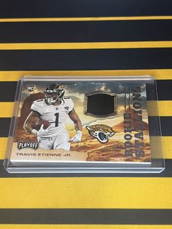 2021 Panini Playoff - Rookie Stallions #RS-TET Travis Etienne (MEM, RC)