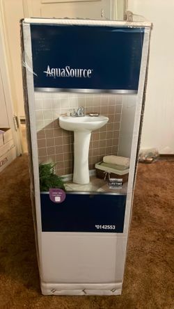 Brand new pedestal sinks- 2