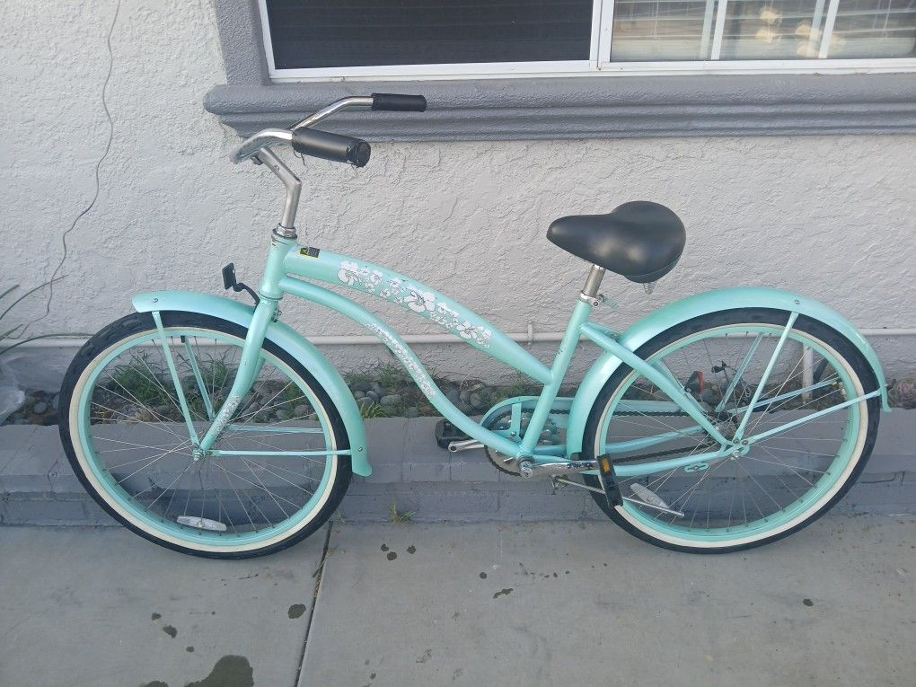 Women's 26" Greenline Beach Cruiser Bike 