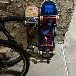 2 Skateboards For Sale 