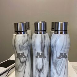 AcAA gonzaga bulldogs 20 oz marbled stainless steel water bottle Amazon brand ne