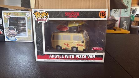 Funko Pop Rides Stranger Things Argyle with Pizza Van #113