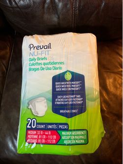 Prevail Nu-Fit Daily Briefs (20 Count)