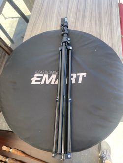 EMART Portable Green Screen Backdrop 5 x 6.5ft Collapsible Pop Up Chromakey B...