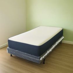 NEW Twin-Size MATTRESS and BOX SPRING. Bed frame not included👍