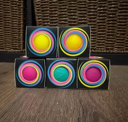 Nee Doh Twirl The Groovy Glob Squeeze Toy Multicolor Mini Squishy Viral