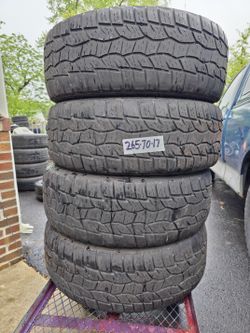 Tires 265-70-17