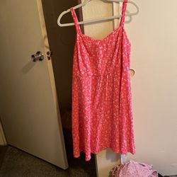 Size One Hot Pink Summer Dress