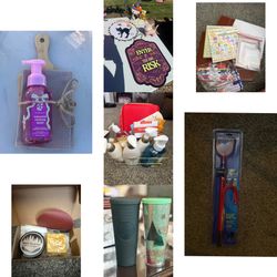Misc items. BRAND NEW. Make a deal. More you buy. Better deal.