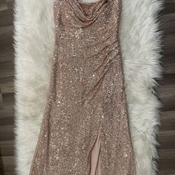 Sequin Prom Dress Size 6 