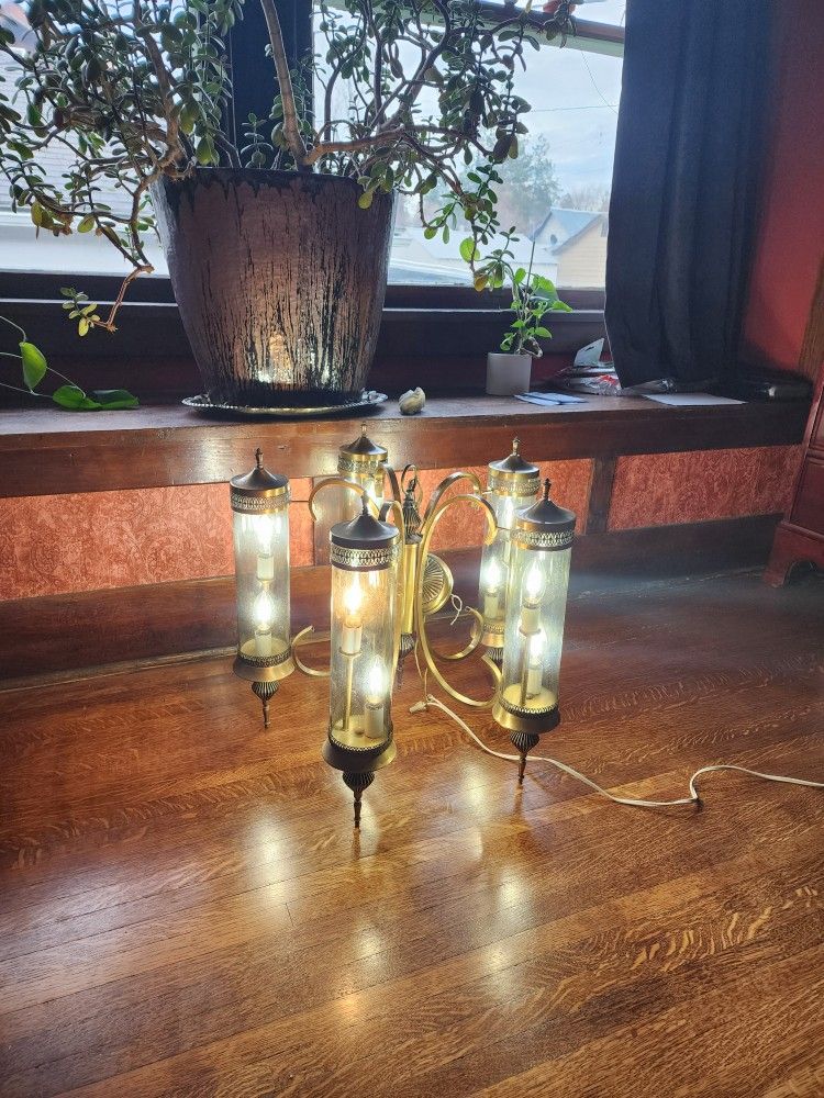 Mid Century Chandelier
