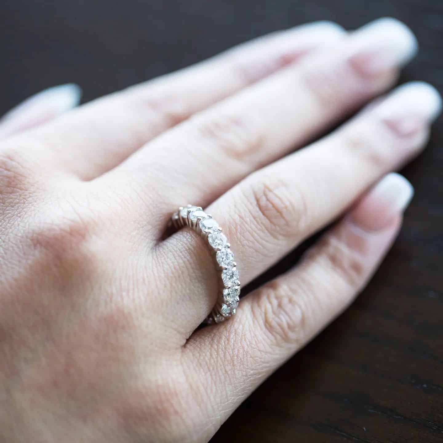 1ct Natural Classic Anniversary Bands
