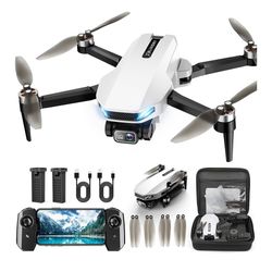 Drone with Camera for Adults, 2K HD GPS Drones with Auto Return, Follow Me