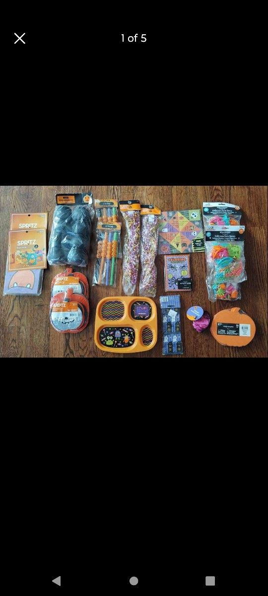 Halloween Party Favors And Supplies NIP