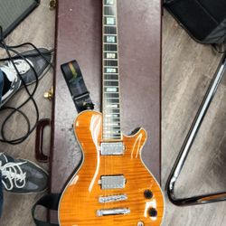 Electric Guitar And Case