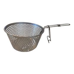 90s VTG Dazey DCP-6 Chefs Pot Deep
Fryer Slow Cooker Replacement Fry Steam Basket Colander W Detachable Hang Clip Handle 8.75"D