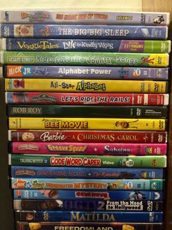 Mixed DVD Lot – 37 Kids & Family Movies