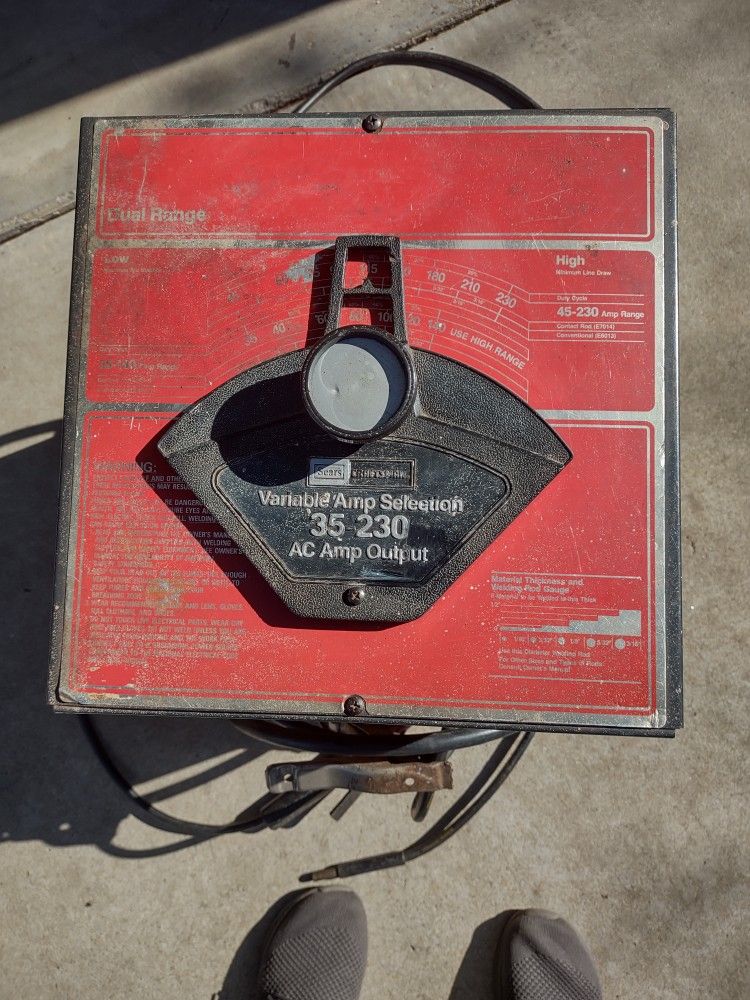 Craftsman 35-230 Portable Stick Welder