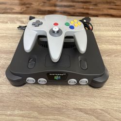 Original Nintendo 64 (N64) Gaming System 