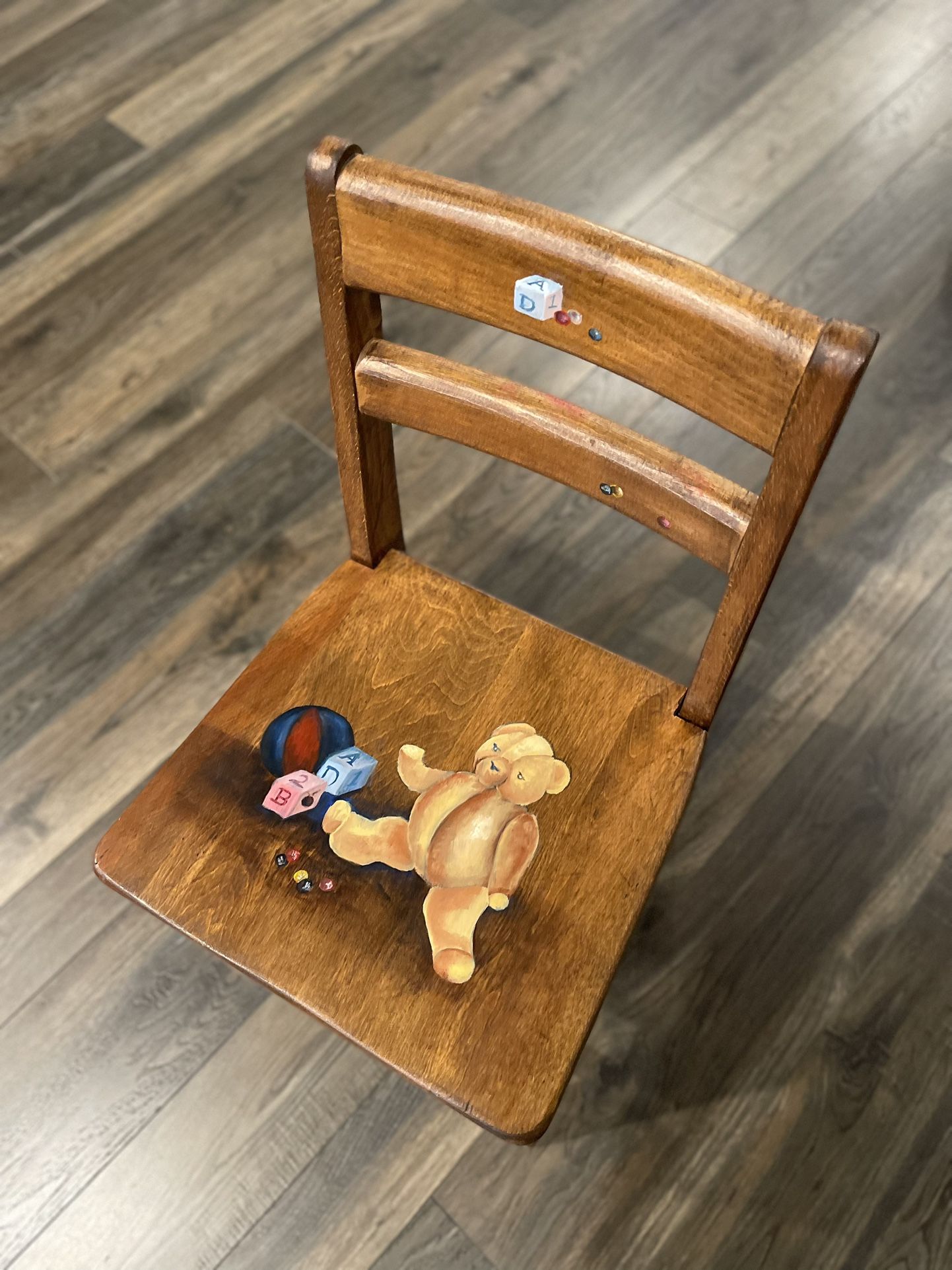 Toddler Wooden Chair 