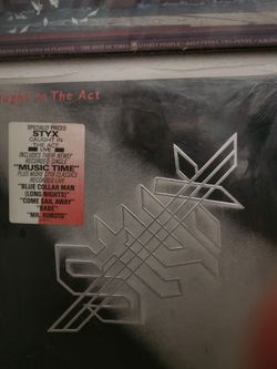 STYX vintage Vinyl 5 Records.