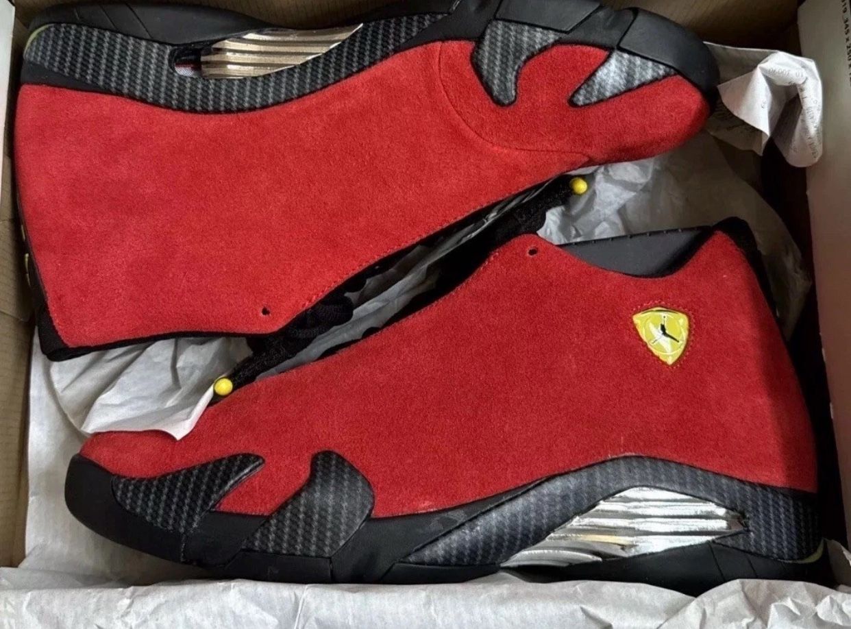 Nike Air Jordan 14 - Ferrari