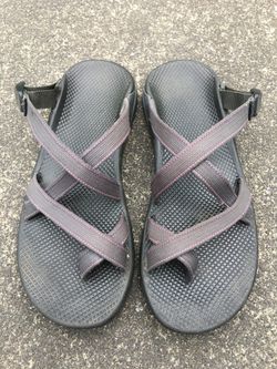 CHACO MEN S ZONG GRAY RED LINE VIBRAM ECO TREAD