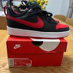 Nike Court Borough Low 2 Big Kid Size 6Y Fits Women’s 7.5