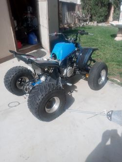 Quad Yamaha blaster