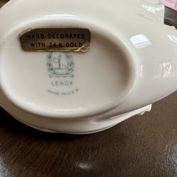 LENOX SWAN RING DISH 24k Gold