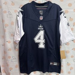 Dak Prescott Navy for Cowboys NFL Home Football Jersey
