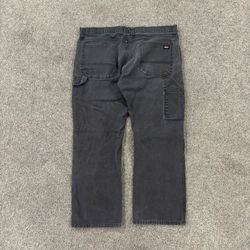 2000s black dickies carpenter pants men’s size 39x27.5