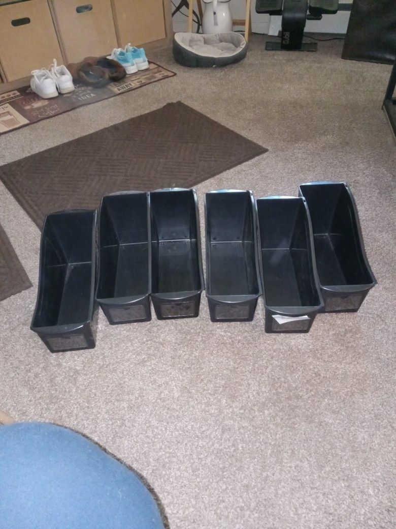 Plastic Book BIN Paper Organizer Office Home Etc