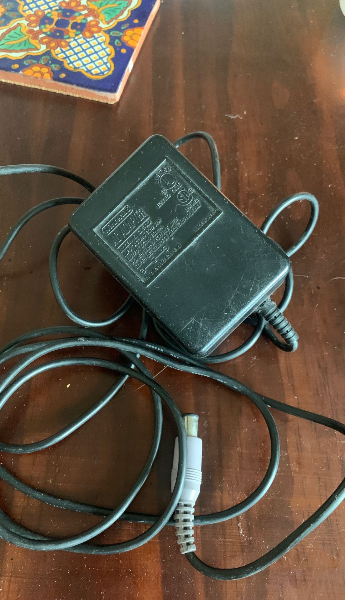 Super Nintendo AC power cord & RF Switch