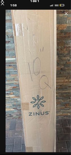 10” Queen memory foam mattress