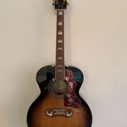 Epiphone J-200 Studio 12 String 2022 - Vintage Sunburst