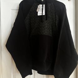 New Coach Signature Organic Cotton Hoodie