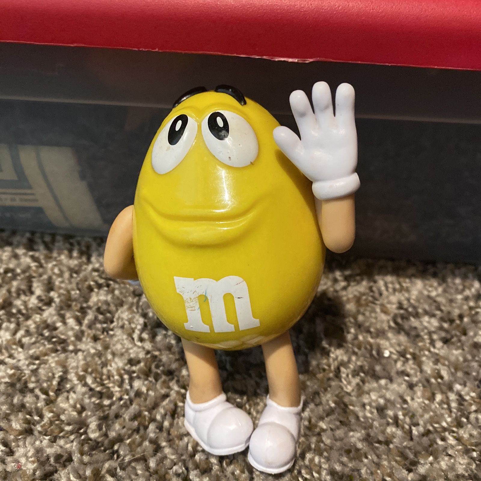 Used Yellow Peanut M&M Character Candy Store Display with Storage Tray for  Sale in Inman, SC - OfferUp