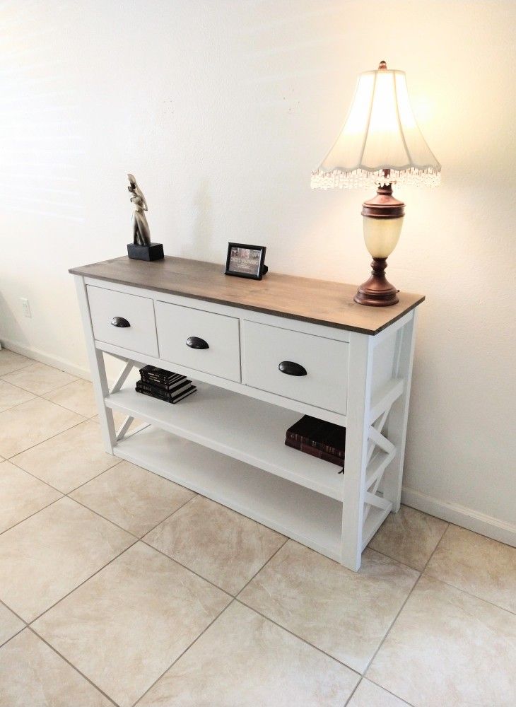 Farmhouse Media Console