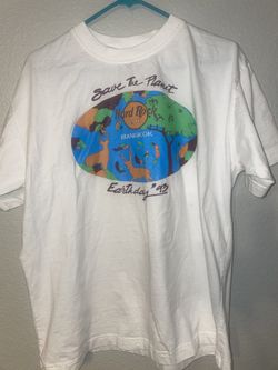 Vintage 1993 Hard Rock Cafe Earth Day T-Shirt