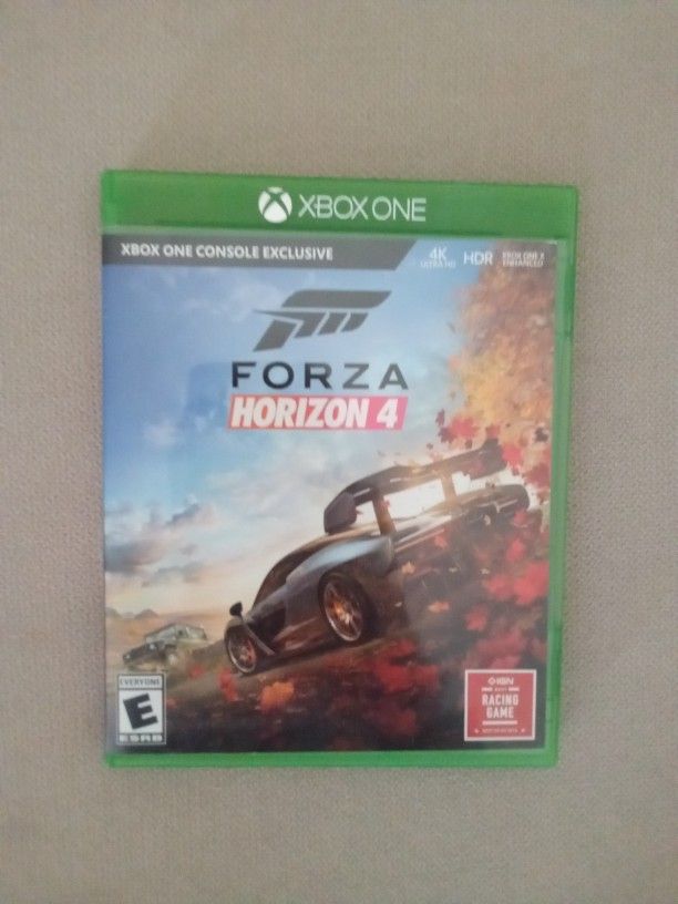Xbox One Forza Horizon 4 Game In Excellent Condition 