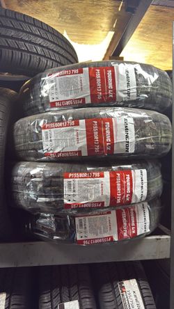 155/80/13 Remington tires 🛞 white walls
