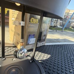 Patio Heater Negro Mate 