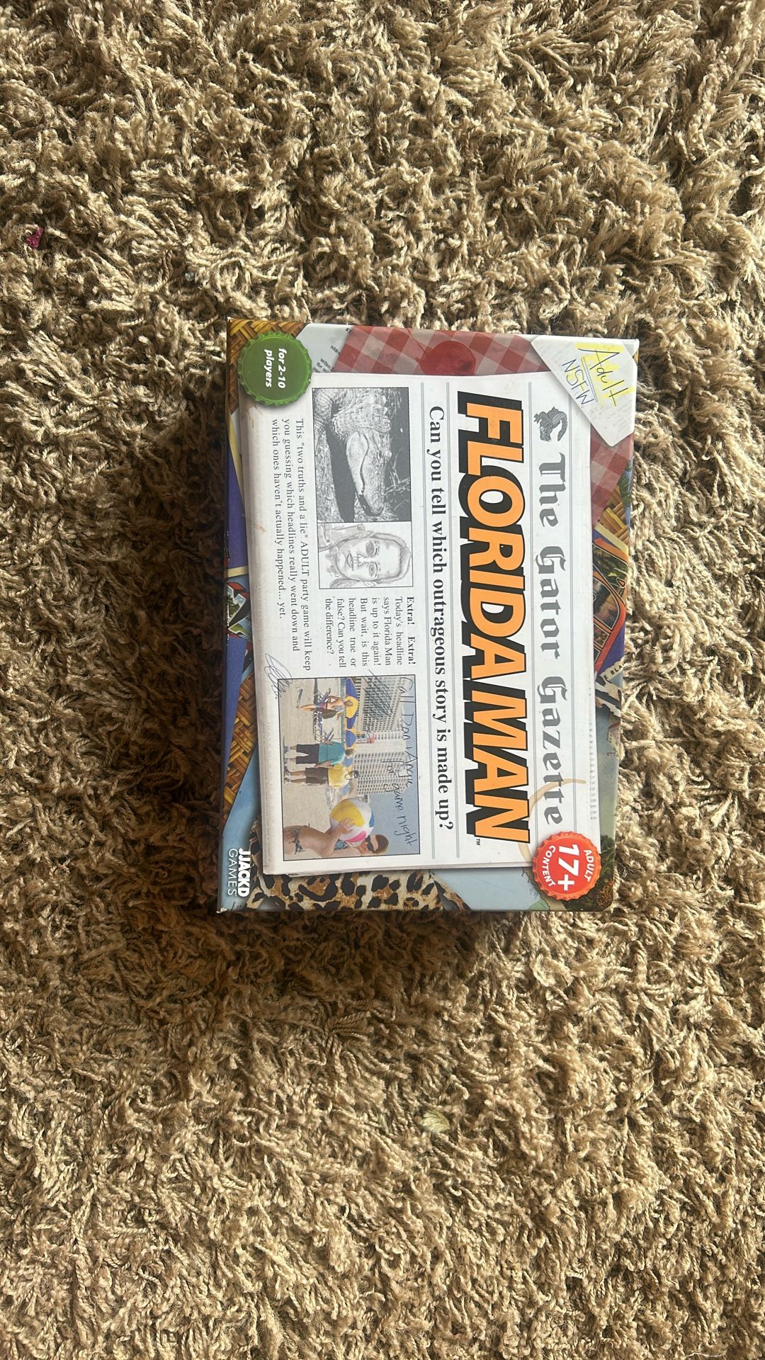 Florida Man Board Game