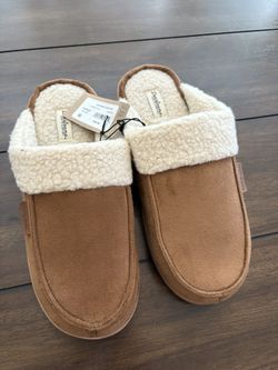 Dearfoams Men’s Slippers - Size Large 11-12 - Brand New